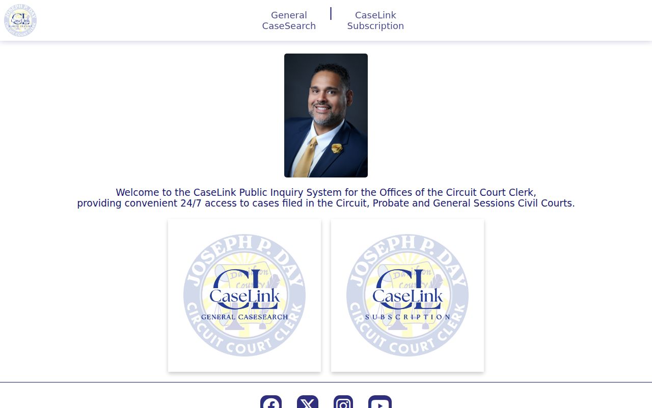 Davidson County people search through civil and probate court records